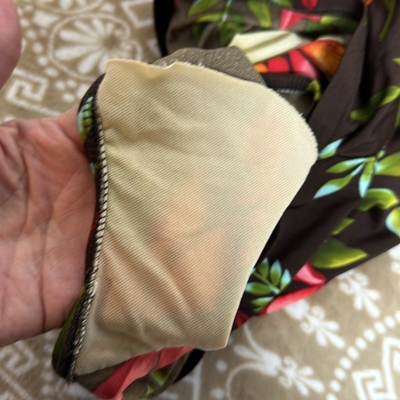 Paradise Bay Plus Floral one Piece Swimsuit Sz 22W - Picture 8 of 14